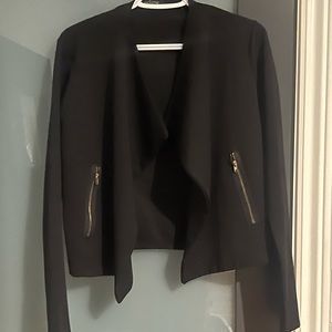 Black Eclipse blazer size large EUC